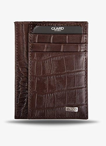 Card holder (Crocodile Printed Leather Card Holder)