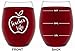 Funny Bone Products Teacher Gifts For Women or Men – Appreciation Gifts – 15 OZ Stemless Wine Glass “Teacher Life” Funny Christmas Presents For Teachers or Professors