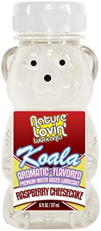 Koala Aromatic Flavored Water Based Lubricants - Raspberry Cheesecake 6 oz by Nature Labs