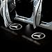 Melcan 2-Pack LED Laser Projector for Mercedes-Benz Logo Step Door Courtesy Welcome Light Ghost Shadow,Compatible Vehicle Model Refer to Specification