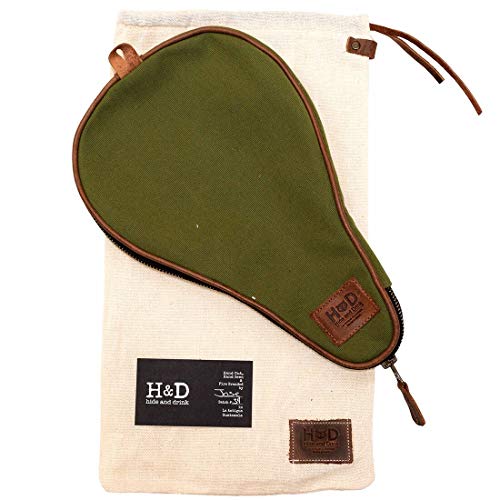 image for Hide & Drink, Water Resistant Canvas Ping Pong Paddle Case/Professiona
