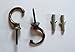 Choose From 17 Styles and Colors of Decorative Hooks (10 Brass Hooks)