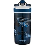 Contigo 2-in-1 Snack Hero Kids Tumbler and Snack Container, 13 oz, Nautical with Rocket