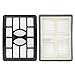 isinlive 2 + 4 Pack Vacuum Filters Compatible with Shark Rotator Professional Lift-Away NV500, NV501, NV502, NV503, NV505, NV510, NV520, NV550, NV552, UV560, Replace Part # Xff500 Xhf500
