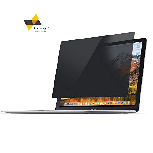 Luxtude 15.6” Laptop Privacy Screen (16:9) – Data Security Shield – High Clarity & Matte Laptop Screen Protector – UV & Blue Light Filter, Laptop Screen Privacy Filter for Dell, HP, Lenovo and More