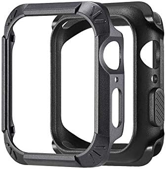 SMEECO Compatible with Apple Watch Case for 40mm Series 4 iWatch Protector Apple Watch Cover Nike+,Sport, Edition Space Grey
