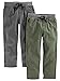 Simple Joys by Carter's Baby Boys' 2-Pack Pull On Pant, Green/Grey, 5T