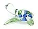 Audomna Shop Hand Blown Art Glass,Turtle Miniature Animals Collection, Dollhouse Miniatures,Turtle Art Glass Blown