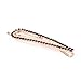 Bobby Hair Pins - Sparkly, Shiny, Brilliant Cut Diamond Shaped, 6pcs Pretty Rhinestone Bobby Pins