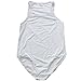 YiZYiF Men's Soft Smooth Freestyle Wrestling Singlet Bodysuit Underwear White Medium