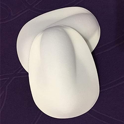 Shemiqi Men's Underwear Sponge Cup Safety Cotton Sponge Push Men's Bulge Pad Enhancer White