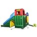 Costzon Mighty Inflatable Bounce House, Castle Jumper Moonwalk Slide Bouncer, Kids Jumper with Balls (Bounce House Without Blower)