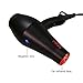 MHU Professional Infrared Ionic Hair Dryer With Concentrator & Diffuser 1875w AC Motor 2 Speed And 3 Heating 2.65M Salon Cable Blow Dryer, Black