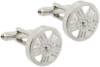 New Hubcap Rim Tire Car Auto Truck Cufflinks w/Gift Bag w/ Gift Box