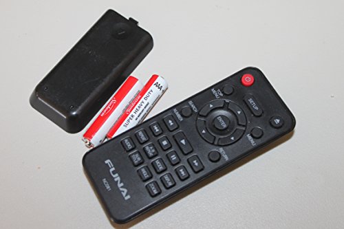 FUNAI NC081 DVD Player Remote Control for DP100FX5 Tested- 