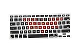 DHZ Ultra Thin Durable Keyboard Silicone Skin Cover for MacBook Pro 13 / 15 / 17-Inch (with or without Retina Display) iMac and MacBook Air 13-Inch (Batman Graffiti)