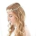 Oureamod Silvery Wedding Headbands Freshwater Pearls Prom Bridal Hair Accessories