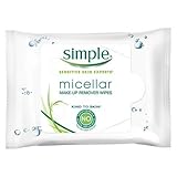 Simple Micellar Makeup Remover Wipes 25 ct TRG