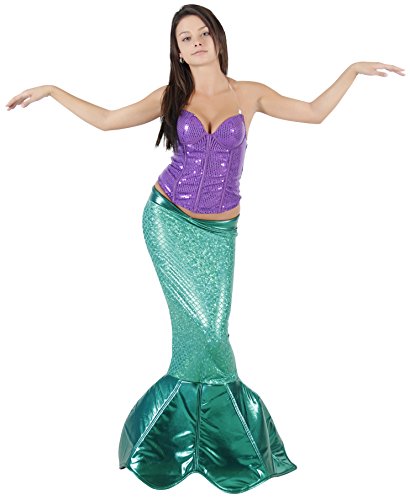 Magical Mermaid Sparkle Tail DELUXE Costume