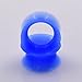 Longbeauty 7 Pairs Thin Silicone Flexible Flesh Tunnel Expander Ear Plug Gauge Earlets 7 Colors