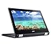2018 Newest Acer Convertible 2-in-1 Chromebook-11.6 inches HD IPS Touchscreen, Intel Celeron Quad-Core Processor Up to 2.08Ghz, 4GB RAM, 32GB SSD, HDMI, WiFi, Chrome OS-Metal Black (Renewed)thumb 1