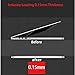 LILIONGTH Glass Screen Protector Compatible MacBook Pro 15 Inch Model A1707,9H Hardness with Ultra thin 0.15mm Thickness