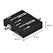 Portta HDMI Extender by Single Coaxial (100M)/328ft Compliant with HDMI 1.3 Support 48 KHz LPCM Digital Audio for Blu-Ray/Player/Play Station 3