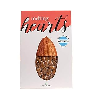 Melting Hearts Almonds California Classic 250 g, Dry Fruits