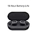True Wireless Earbuds, Funcl W1 Bluetooth Earbuds 5.0 Mini Wireless Headphones TWS in-Ear Waterproof Earphones with 3D Stereo Hi-Fi Sound, Touch Control, 18H Playtime, Mic, Charging Case (Black)