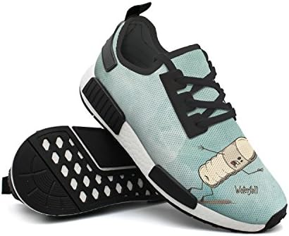 Oh Be Careful Waterfall Fashion Men's Sneakers Shoes comfortable Mesh Lightweight Sneakers