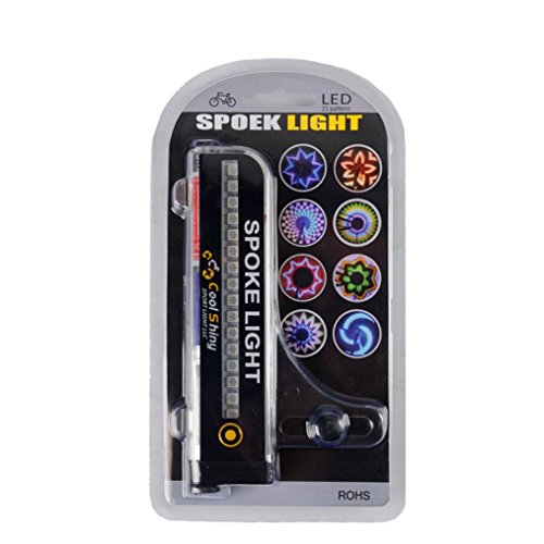 32 LED Motorcycle Cycling Bicycle Bike Wheel Signal Tire Spoke Light 21 Changes (AS, 1pcs) - Thumbnail 6