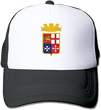 SCOOLY Marina Militare Italiana Visor Unisex Adjustable Sport Truckerhat Black
