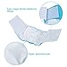 Rovtop 4 Packs Washable Male Dog Diapers for Waist Size 13