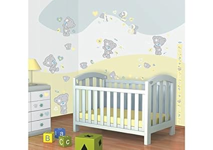 Walltastic Tiny Tatty Teddy Room Decor Kit Multicoloured Amazon
