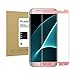 Galaxy S7 EDGE Screen Protector MaxDemo Edge to Edge Ultra HD Premium Shield Tempered Glass, Oil Resistant Coated [ Anti-Bubble][Anti-Scratch] Screen Protector for Samsung Galaxy S7 EDGE Rose
