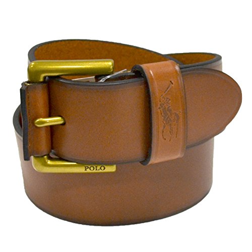 Polo Ralph Lauren Mens Debossed Pony Logo Belt