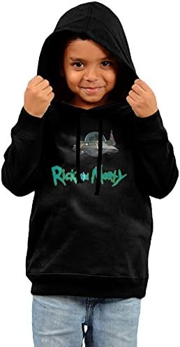 Unisex Baby 2015 Animated Rick And Morty Spaceship Sweatshirt Hoodie