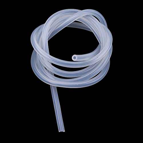 SunniMix 1x White Silicone Nitro Glow Fuel Line Tube Pipes 10cm/3.93inch RC Part Accessory
