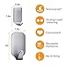 Adhesive Hooks, Heavy Duty Wall Hooks Stainless Steel Ultra Strong Waterproof Hanger for Robe, Coat, Towel, Keys, Bags, Home, Kitchen, Bathroom (Set of 16) (16Pack)