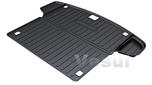 Vesul Rear Trunk Cargo Cover Boot Liner Tray Carpet Floor Mat Compatible with Acura RDX 2019