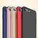 RANVOO iPhone 8 Plus Case, iPhone 7 Plus Case, Slim Fit Shell Ultra Thin Anti-Scratch Minimalist Matte Finish PC Hard Cover - Premium Packaging - Matte Black
