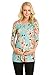 My Bump Women's 3/4 SLV Front Pleated Maternity Top(Made in USA)