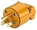 3-Prong Male Electrical End Plugs - Heavy Duty and Durable Extension Cord Replacement Ends 16/3 - Tools & Home Improvement, Electrical, Plugs - By Katzco