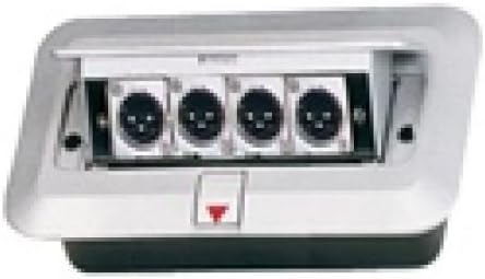 Caja de conexiones empotrable 4 x XLR Male: Amazon.es: Instrumentos musicales