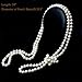 BABEYOND Long Pearl Necklace Faux Pearls Necklace Set 1920s Gatsby Costume Jewelry