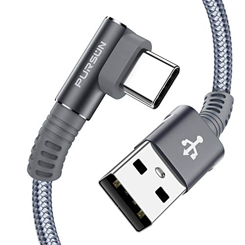 Updated 6FT USB C Cables (2Pack), 3 Amps Quick Charging Type C Cable