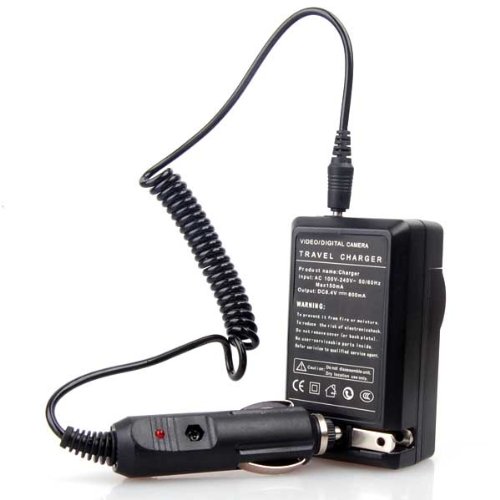 NP-FM500 AC Wall Charger + In-Car Adapter for Sony HandyCam HDR-FX1, HDR-HC1, HDR-SR1 & Mavica MVC-CD1000, MVC-CD200, MVC-CD250, MVC-CD350, MVC-CD400, MVC-FD100, MVC-FD200, MVC-FD5, MVC-FD51, MVC-FD7, MVC-FD71, MVC-FD73, MVC-FD81, MVC-FD83, MVC-FD85, MVC-FD87, MVC-FD88, MVC-FD90, MVC-FD91, MVC-FD92, MVC-FD95, MVC-FD97 & More