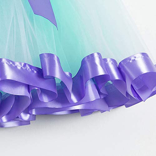 image for MIS1950s Kids Girls Tutu Party Dance Ballet Toddler Baby Costume Tulle