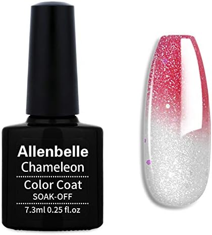 Allenbelle Color Changing Nail Polish Set Color Changing Gel Polish Set Mood Soak Off Uv Led Gel Nail Polish 5756