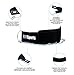 RIMSports Weight Lifting Dip Belt - Best Weightlifting Belt for Men and Women- Ideal Belts with Chain for Pullup Squat - Premium Weighted Belt for Pull Up Dips